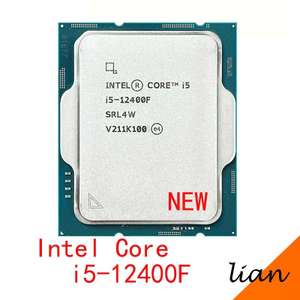 Процессор Intel Core i5-12400F new i5 12400F 2,5 ГГц 6-ядерный 12-поточный 10 нм L3 = 18M 65 Вт LGA 1700