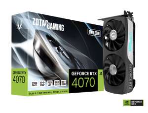 Видеокарта Zotac GAMING GeForce RTX 4070 Twin Edge (ZT-D40700E-10M)