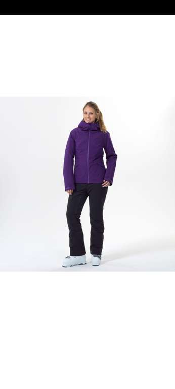 Куртка DECATHLON, женская, цвет фиолетовый/чёрный (размер 42, 44)