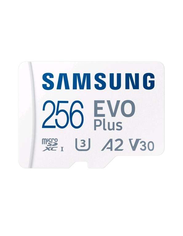Карта памяти Samsung Micro SDXC 256Гб Evo Plus