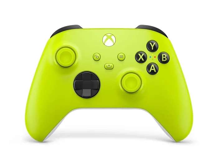 Геймпад Microsoft Xbox Series X,S беспроводной желтый (из-за рубежа, есть сомнения в оригинальности)