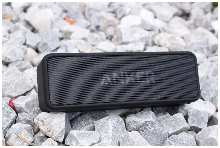 Беспроводная колонка Anker SoundCore 2, 12 Вт, черная / синяя