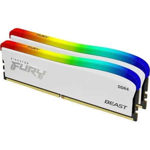 Оперативная память Kingston Fury Beast RGB Special Edition DDR4 3200 Мгц 2x16 ГБ (KF432C16BWAK2/32), по Ozon карте