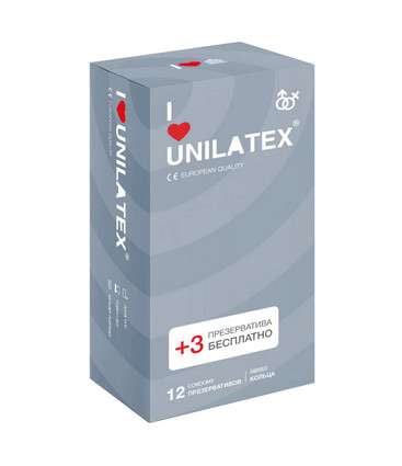 Презервативы Unilatex Ribbed 15 шт. (+ еще варианты в описании)