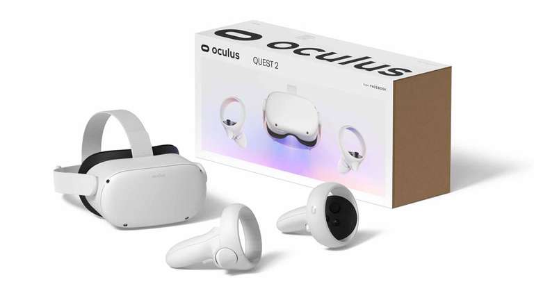 Очки виртуальной реальности Oculus Quest 2, 128gb (25516₽ при оплате через QIWI)