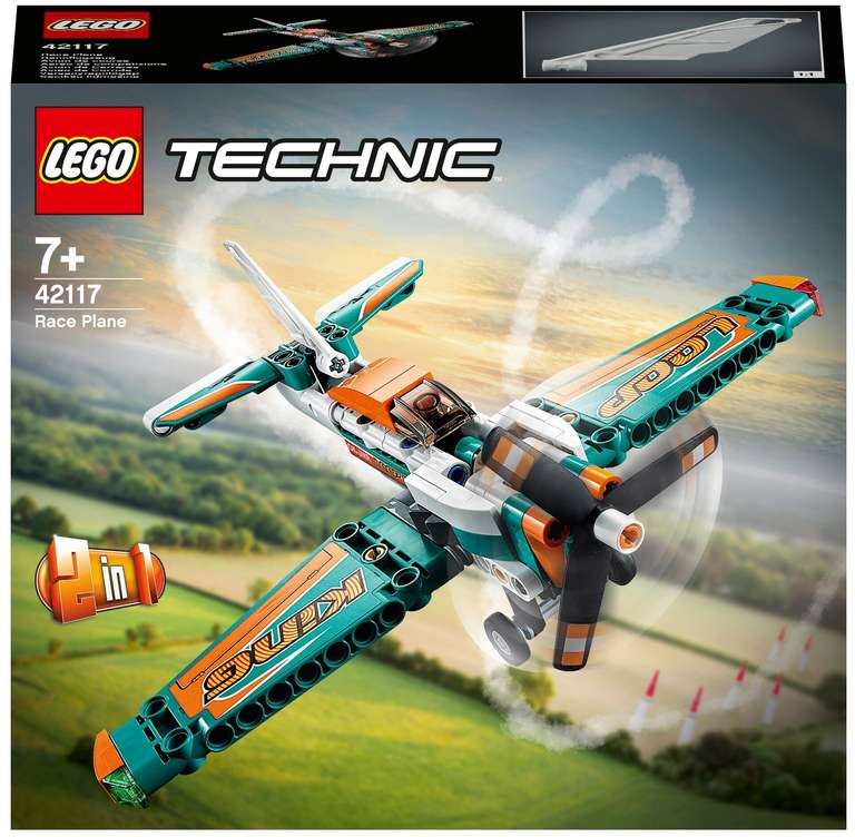 Конструктор LEGO Technic 42117 Гоночный самолёт