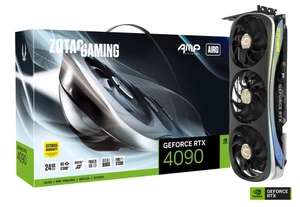 Видеокарта ZOTAC GAMING GeForce RTX 4090 AMP Extreme AIRO (цена с картой озон)