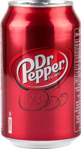Напиток безалкогольный Dr.Pepper сильногазированный, 0.33 л (кэшбэк 50% бонусами)