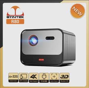 Проектор BYINTEK R80 (доставка из-за рубежа, цена с озон картой 48427)