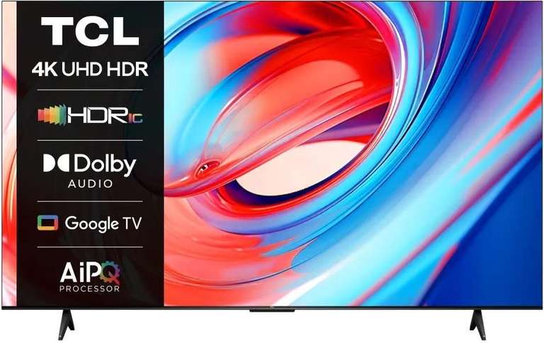 Телевизор 75" TCL 75V6B (4K, Google TV) с картой OZON