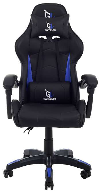 Компьютерное кресло GameLab Tetra игровое, обивка: искусственная кожа, цвет: blue
