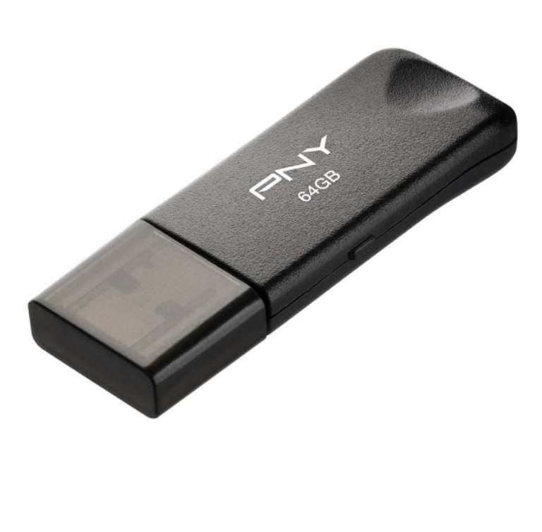 Флеш-диск PNY Attache Classic 64GB USB 3.0 (FD64GATTC30KTRK-EF) (с бонусами 249₽)