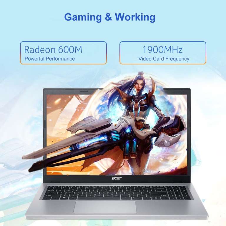 Ноутбук Acer Acer Legend Young (15.6", IPS, AMD R5 7520U, 16/512 ГБ)