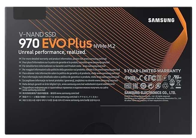 Samsung 970 EVO Plus 500 ГБ M.2 MZ-V7S500BW