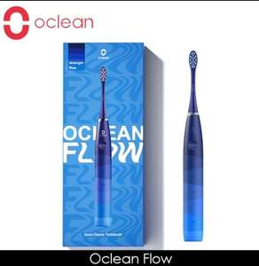 Электрическая зубная щетка Oclean Flow Sonic, водонепроницаемая умная зубная щетка IPX7, быстрая зарядка, три режима чистки