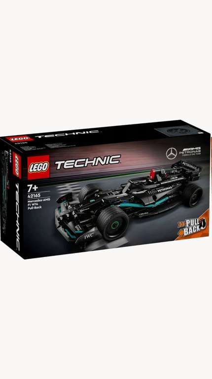 Конструктор LEGO Technic 42165 Mercedes-AMG F1 W14 E Performance Pull-Back, 240 дет.