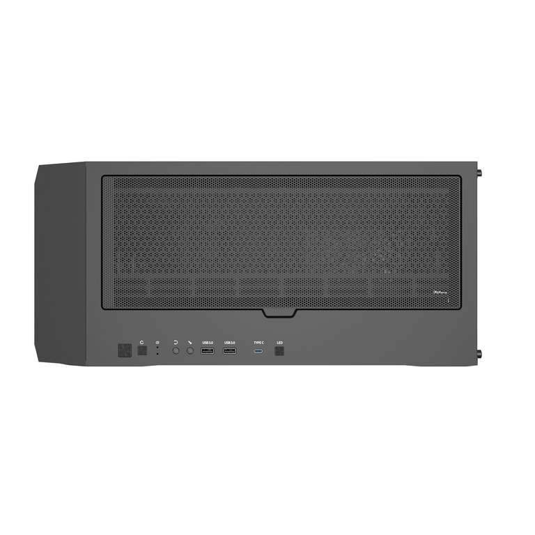 Корпус MidiTower Zalman Z10 (ATX, black, window, 2xUSB3.0, 1xUSB 3.1 Type-C, 3x140mm, 1x120mm)