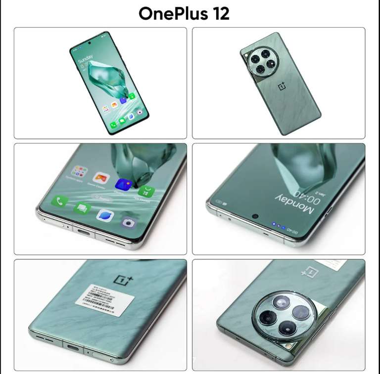 Смартфон OnePlus 12, 12/256 Snapdragon 8 Gen 3, 50 МП