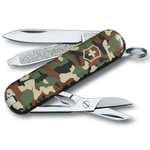 Нож-брелок Victorinox Classic, 58 мм, 7 функций, "Camouflage" (с Ozon Картой)