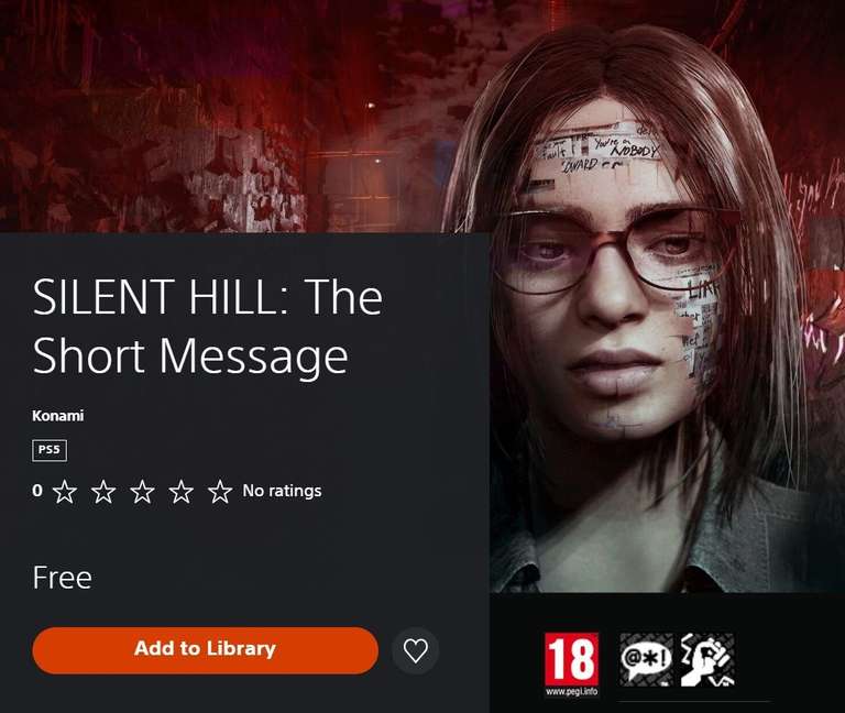 [PS5] SILENT HILL: The Short Message