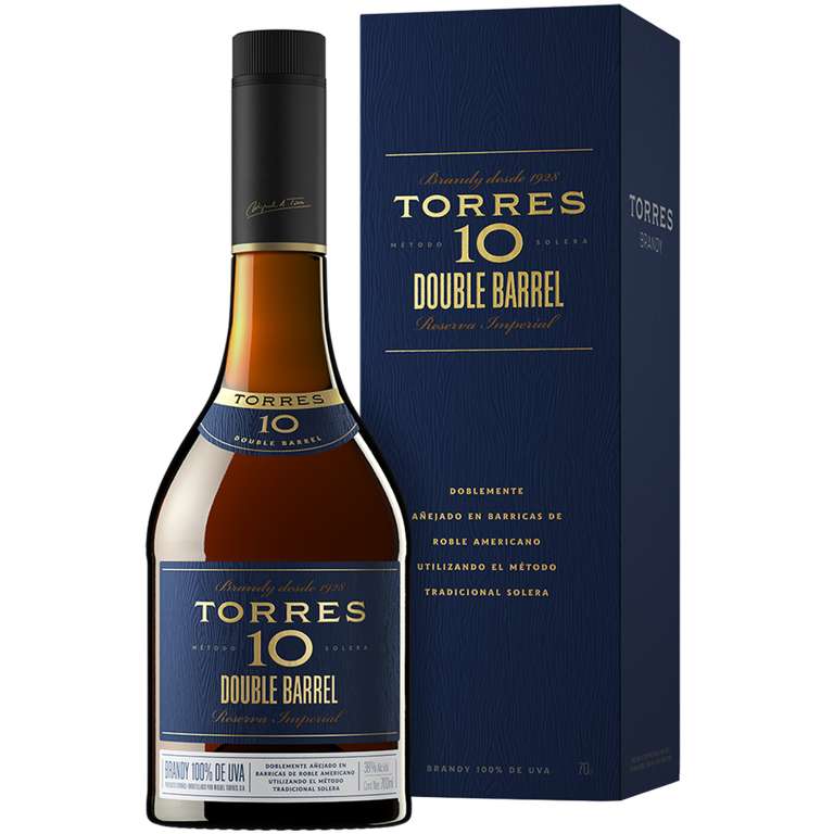 Бренди Torres 10 Double Barrel 0,7 л в ПУ (+3 товара в описании)