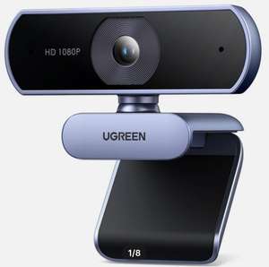 UGREEN 1080P веб-камера Full HD для ноутбука компьютера USB веб-камера с двумя микрофонами для Youtube Zoom видео звонки 2K веб-камера
