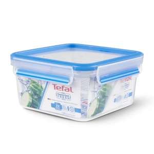1+1=3 на посуду Tefal (напр, 3 контейнера Tefal Masterseal Fresh 1.3 л по 199₽/шт, 3 ножа Tefal сантоку 12 см по 333₽/шт)