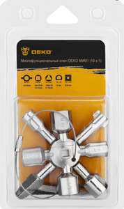 Многофункциональный ключ DEKO MW01 (10 в 1), цена по Озон карте
