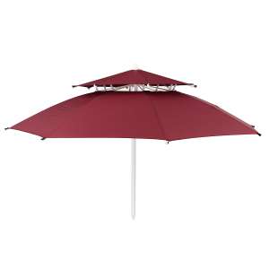 Зонт пляжный складной, диаметр купола 240 см