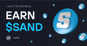 Бесплатно 10$ (SAND) от Sandbox и CoinMarketCap (не всем)