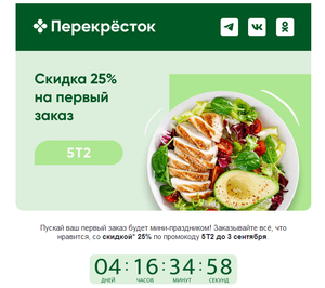 Перекрёсток Coupons