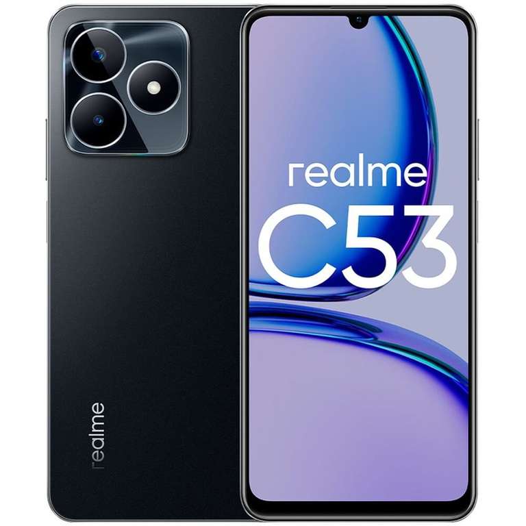 Смартфон Realme C53 6/128 ГБ чёрный