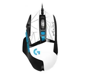 Игровая мышь проводная Logitech G502 Hero K/DA, белый из-за рубежа