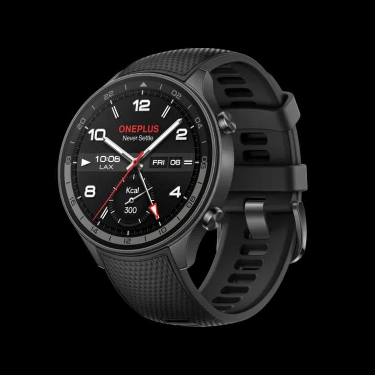 Умные часы OnePlus Watch 2R, глобальная версия, 1,43 AMOLED Snapdragon W5, Google Wear OS 4, NFC (Из-за рубежа)