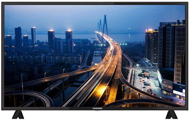 43" Телевизор STARWIND SW-LED43UB404 LED на платформе Яндекс.ТВ,