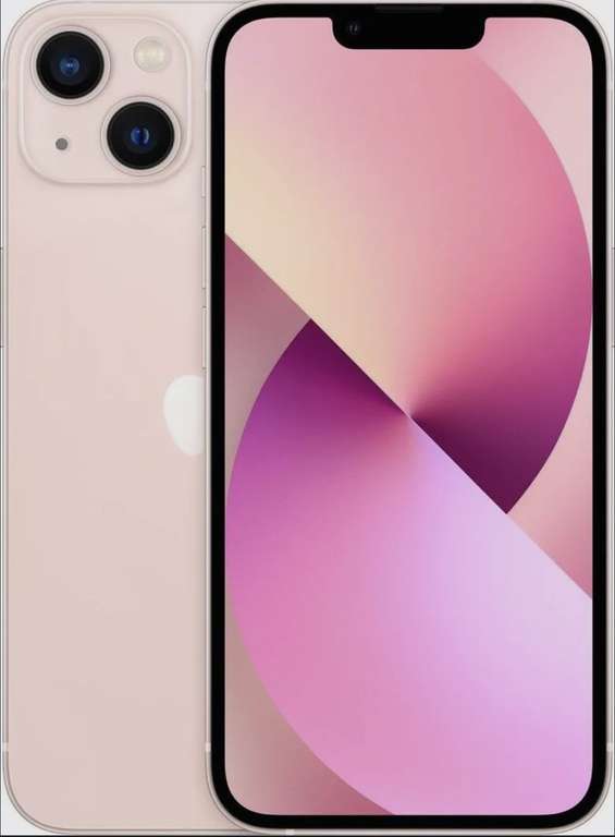 Смартфон Apple IPhone13 128 ГБ, розовый