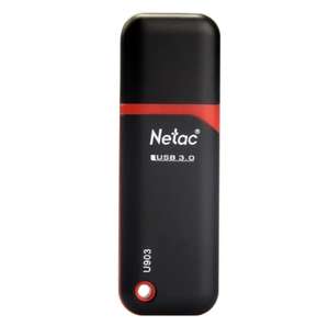 Флеш-диск Netac 128GB U903 USB3.0 NT03U903N-128G-30BK (449₽ с бонусами)