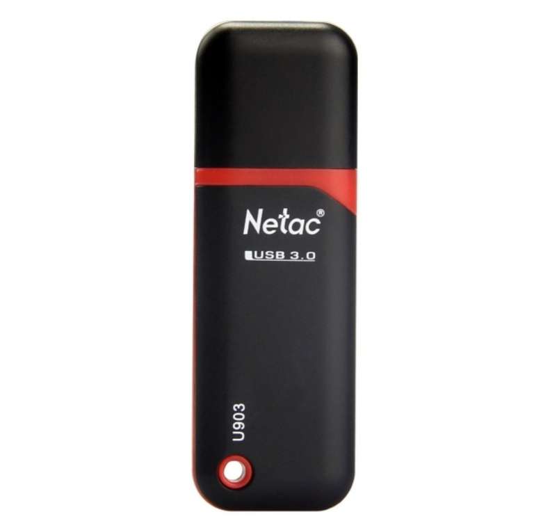 Флеш-диск Netac 128GB U903 USB3.0 NT03U903N-128G-30BK (399₽ с бонусами)