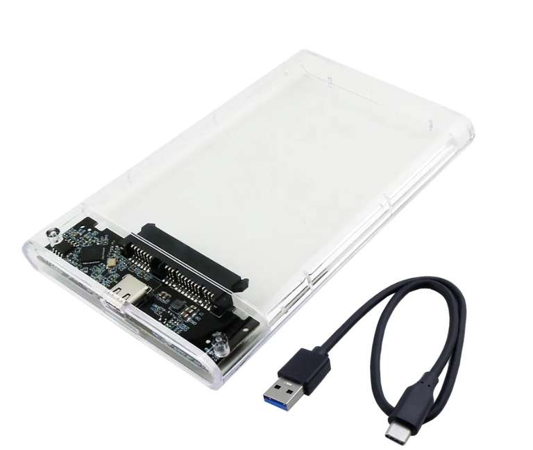 Корпус HDD(SSD) 2.5" - USB type C (501₽ с озон картой)