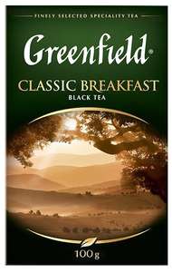 Чай черный Greenfield Classic Breakfast листовой, 200 г (151₽ для акков с перс. ценой)