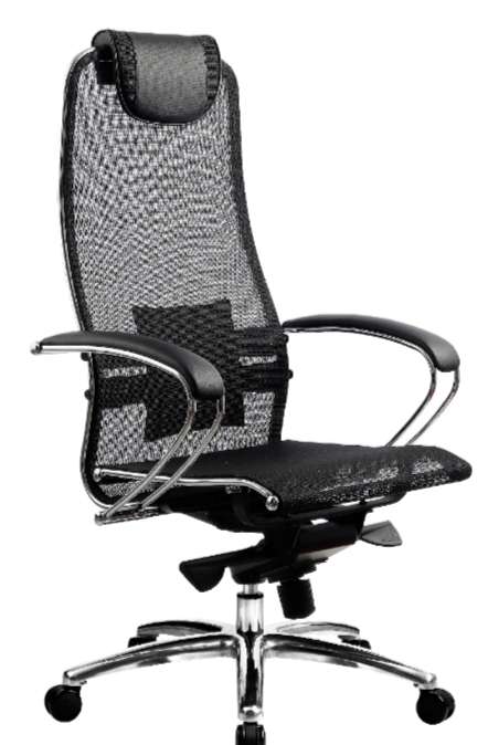 Кресло офисное Метта Samurai S-1.04 (чёрное)