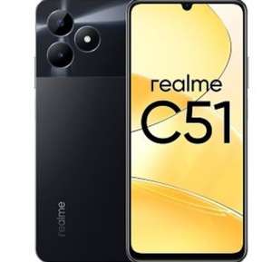 Смартфон realme c51 4/128 черный (цена по Ozon карте)