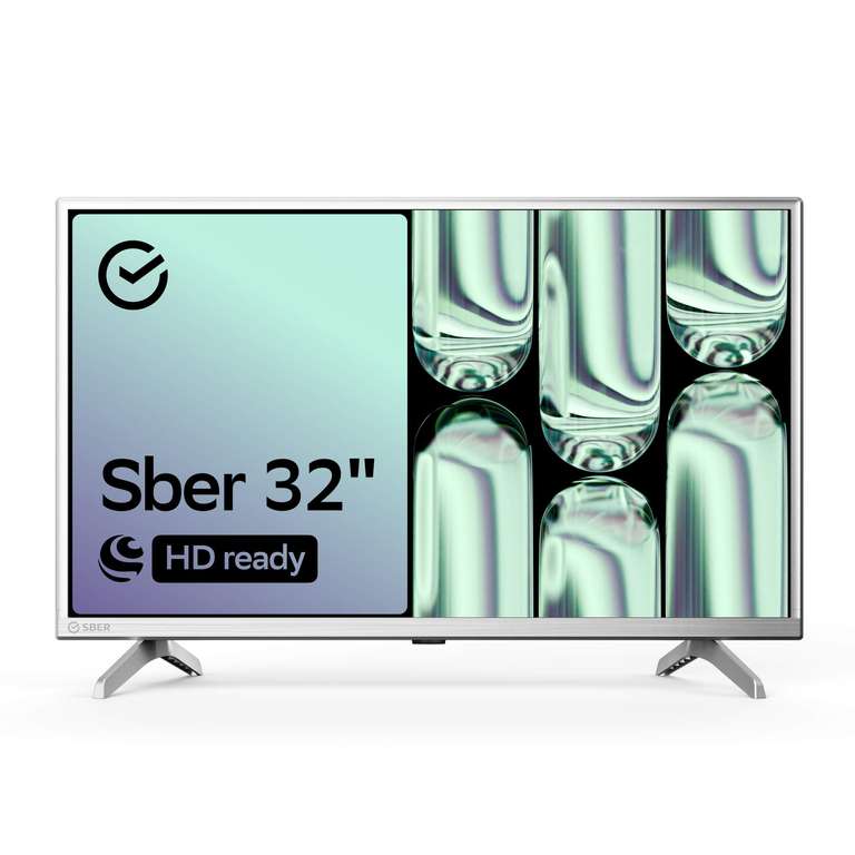 Телевизор Sber SDX-32H2012S, 32"(81 см), HD (возврат 54%)