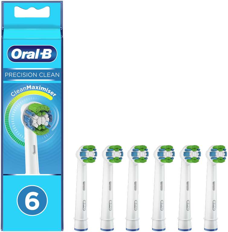 Набор насадок Oral-B Precision Clean CleanMaximiser, 6 шт.