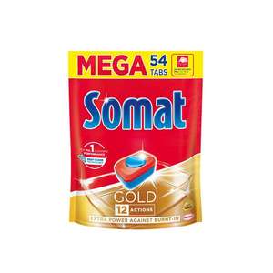 Таблетки для посудомоечной машины Somat Gold, 54 шт.