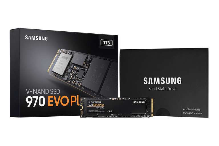 1 ТБ Внутренний SSD-диск Samsung 970 EVO Plus M.2 PCI-E 3.0 (MZ-V7S1T0BW)