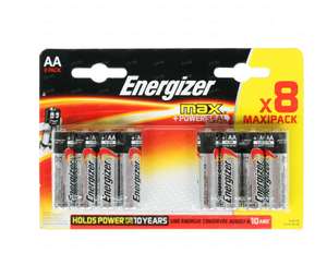 Батарейка щелочная Energizer Max 8 шт.