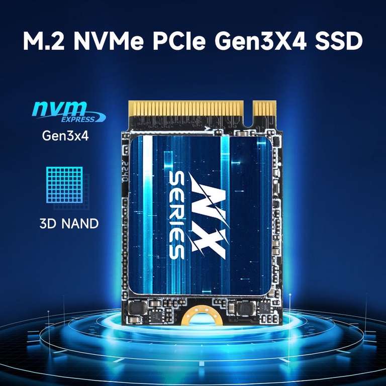 KingSpec M2 SSD 2230 NVMe 1 ТБ M.2 PCIe 3,0