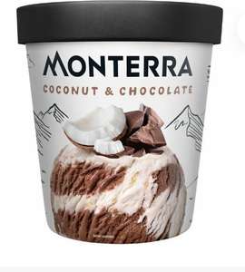 [Москва] Мороженое сливочное Monterra Coconut&Chocolate двухслойное кокос-шоколад 10.5%, 263г