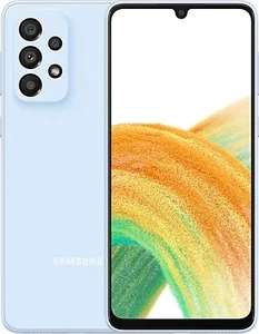 Смартфон Samsung Galaxy A33 5G, 6/128 Гб, голубой (17173 ₽ при оплате Ozon Картой)
